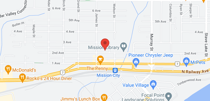 map of 401 33165 2ND AVENUE